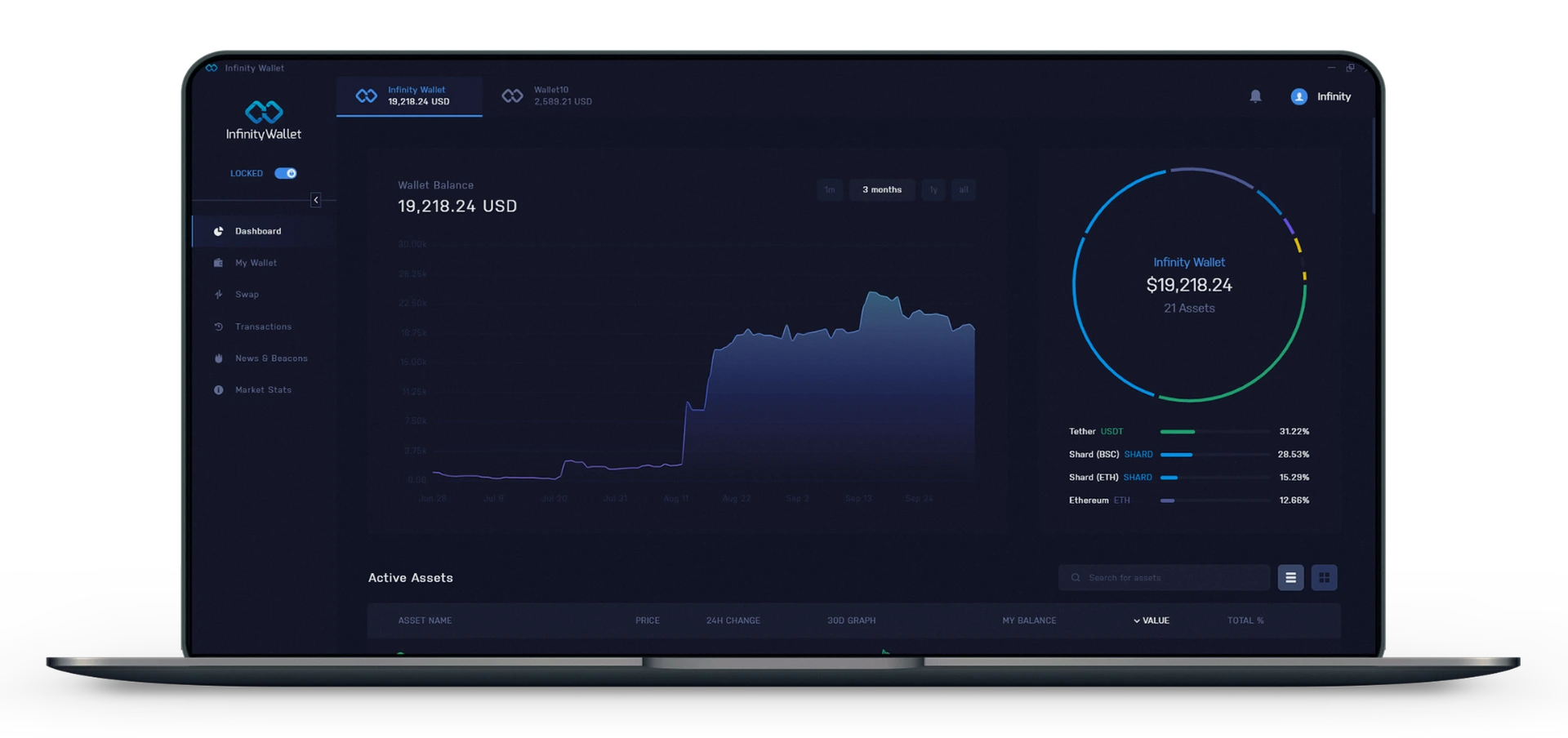 Advanced Wallet — Infinity Wallet crypto wallet feature